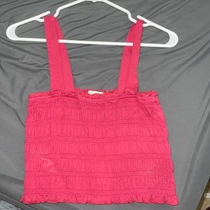 Cute pink american eagle top!